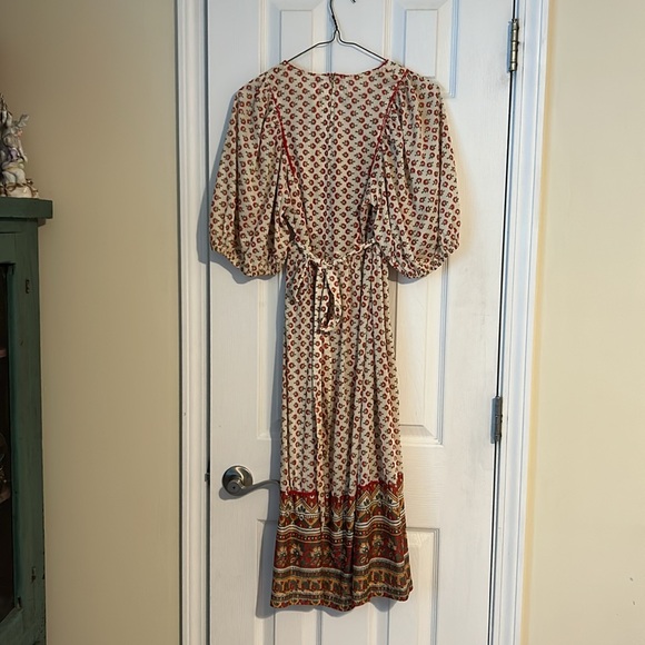 Vintage 1970s Boho Peasant Dresss - Picture 6 of 15